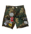 Mixed Emotions Ace Camo Shorts Green