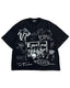 Mixed Emotions Chaos Tee Black