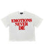 Mixed Emotions End Rhinestone Tee White/Red