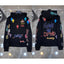 Chrome Hearts "Supply the Demand" Multi-Color Cross Hoodie (Black)