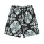 Chrome Hearts Black & Gray Large Cross Monogram Sweatshorts