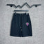Chrome Hearts Black & Pink Cross Logo Sweatshorts