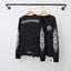 Chrome Hearts All-Over Gothic Script Pattern Long Sleeve (Black)