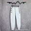 Chrome Hearts Side-Cross Applique Lounge Pants (Light Grey)