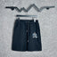 Chrome Hearts Black Multi-Cross & Logo Sweatshorts