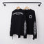 Chrome Hearts Back Script Banner & Sleeve Long Sleeve (Black)