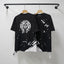 Chrome Hearts Paint Splatter Horseshoe & Cross T-Shirt (Black)