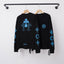 Chrome Hearts Blue Gothic Cross Long Sleeve (Black)