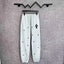 Chrome Hearts Multi-Cross Applique Lounge Pants (Light Grey)
