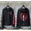 Chrome Hearts "DEADLY DOLL" Red Horseshoe Hoodie (Black)