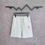 Chrome Hearts Light Gray & Pink Cross Logo Sweatshorts