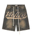 Vale Forever Skittles Jorts Denim Blue