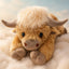 Creative Cartoon Highland Cow Plush Toy