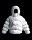 Puffer Jacket - White