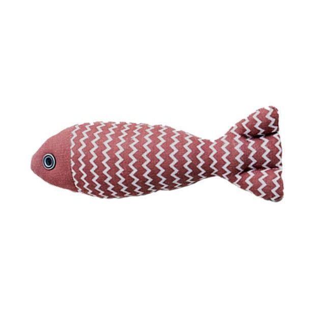 Pet Catnip Fish Toy - Three Colors Suitable For Cats Of All Ages Main Image