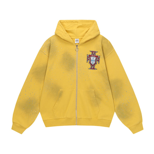 Vale Forever Golden Mascot Zip-Up Hoodie Hover Image