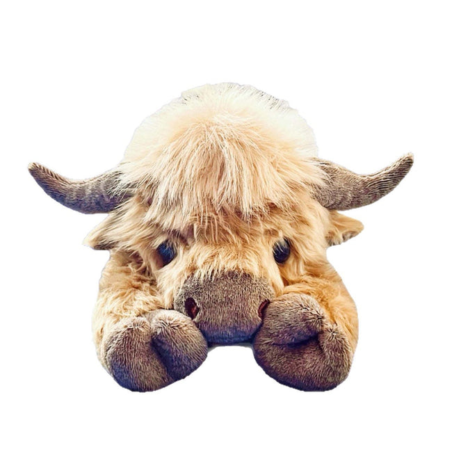 Creative Cartoon Highland Cow Plush Toy Main Image