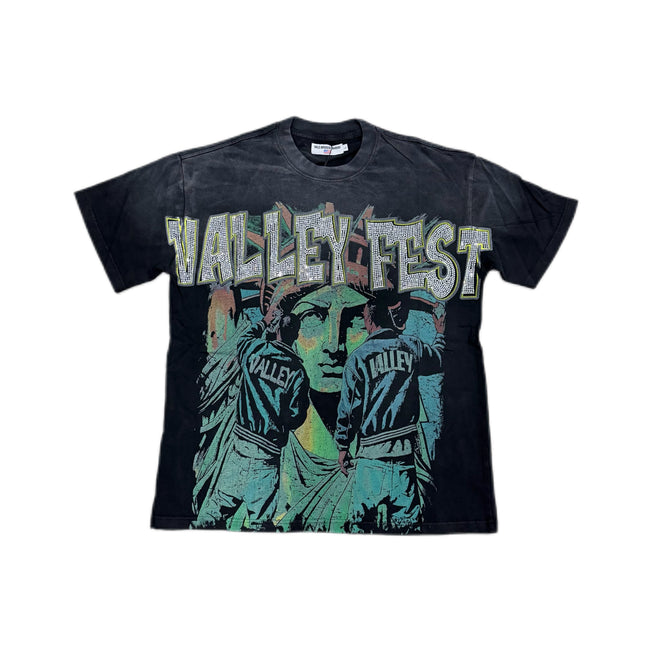 Vale Forever Bling Graffiti Tee Black Hover Image