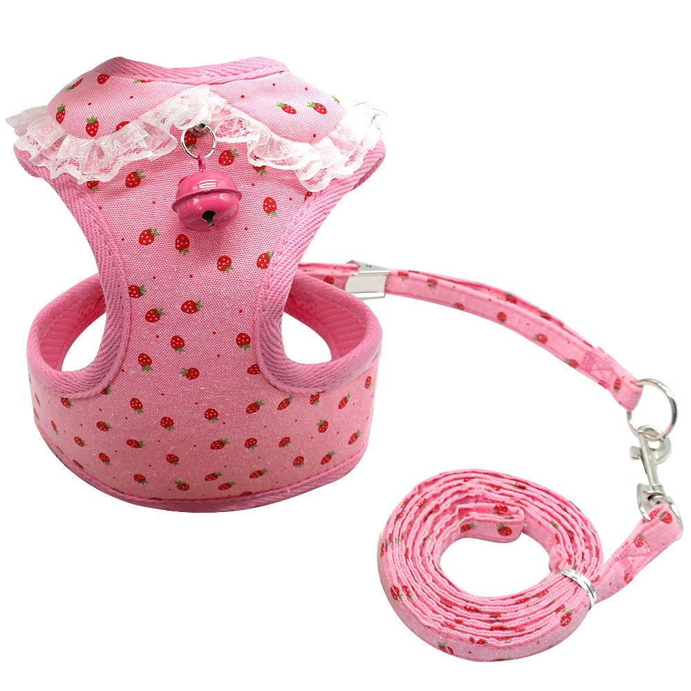 Small Pet Chest Harness and Leash