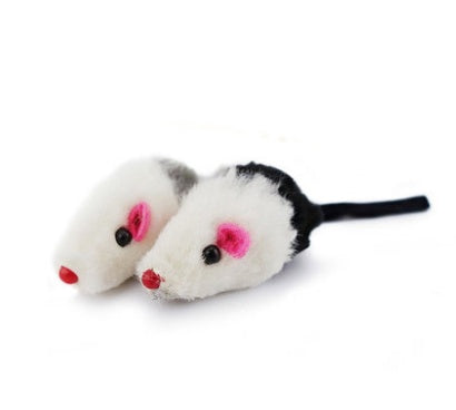 5pcs Fake Mouse Rabbit Skin Mouse Cat Toy Main Image