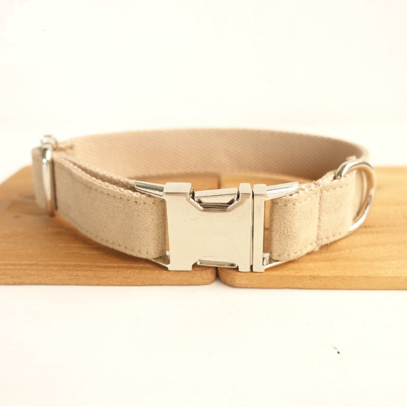 Dog Bowtie Collar and Leash Set