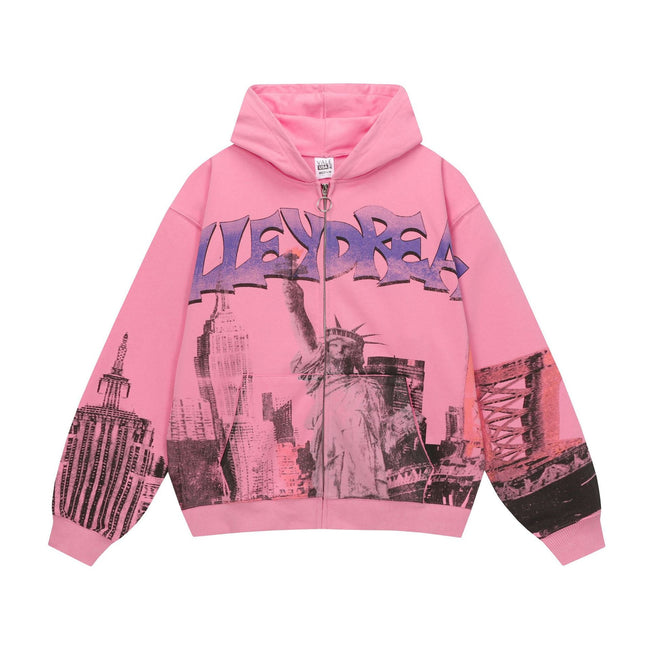 Vale Forever Pink Urban Dreams Graphic Hoodie Hover Image