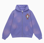 Vale Forever Venus Clustered Zip Up Hoodie Purple