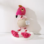 Dog Toy Corduroy Chew Toys - Squeaky Plush Animals