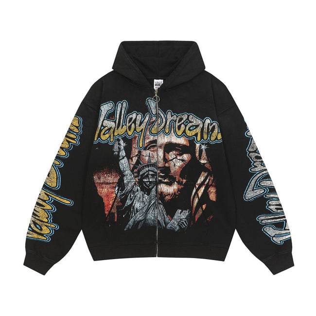 Vale Forever Midnight Graphic Sleeve Hoodie Hover Image