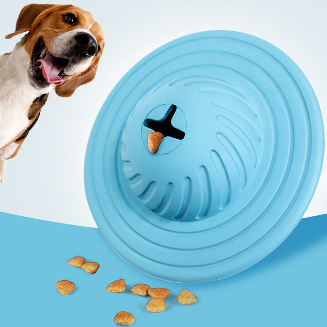 Pets Biting Toys Multi-function Leaking Device Flying Disk Hover Image