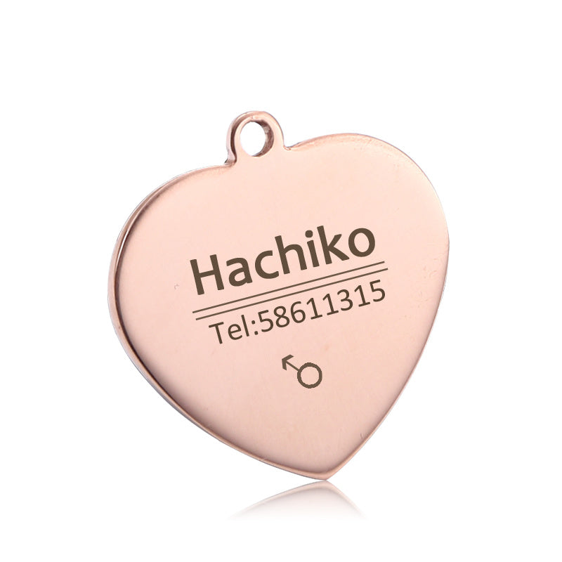 Pet Satiless Steel ID Tags