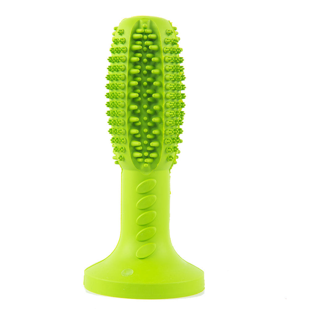 Dog Toothbrush Dog Molar Teeth Cleaning Leaking Food Device