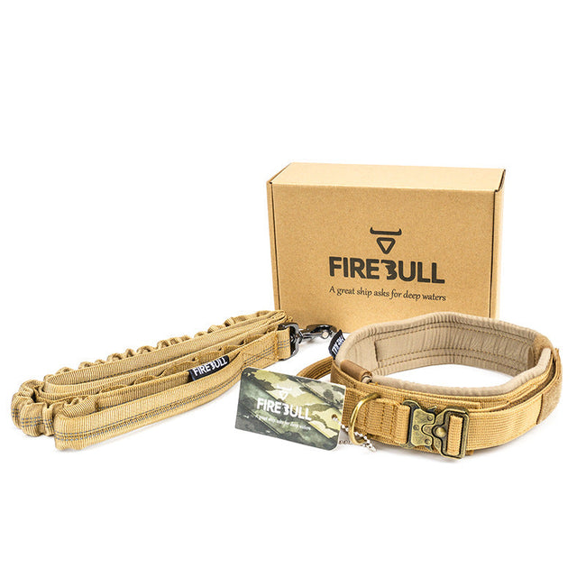 Tactical Dog Collar and Leash Hover Image