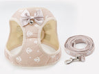 Pet Chain Traction Rope Set, Chest Harness, Cat Harness, Cat Collar, Dog Leash