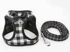 Pet Chain Traction Rope Set, Chest Harness, Cat Harness, Cat Collar, Dog Leash