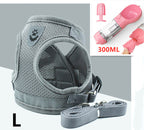Pet Leash and Breathable Mesh Harness Vest