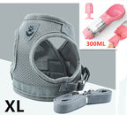 Pet Leash and Breathable Mesh Harness Vest