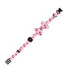 Pink Dog Harness with Leash, Collar, Bowtie, and Poop Bag Holder