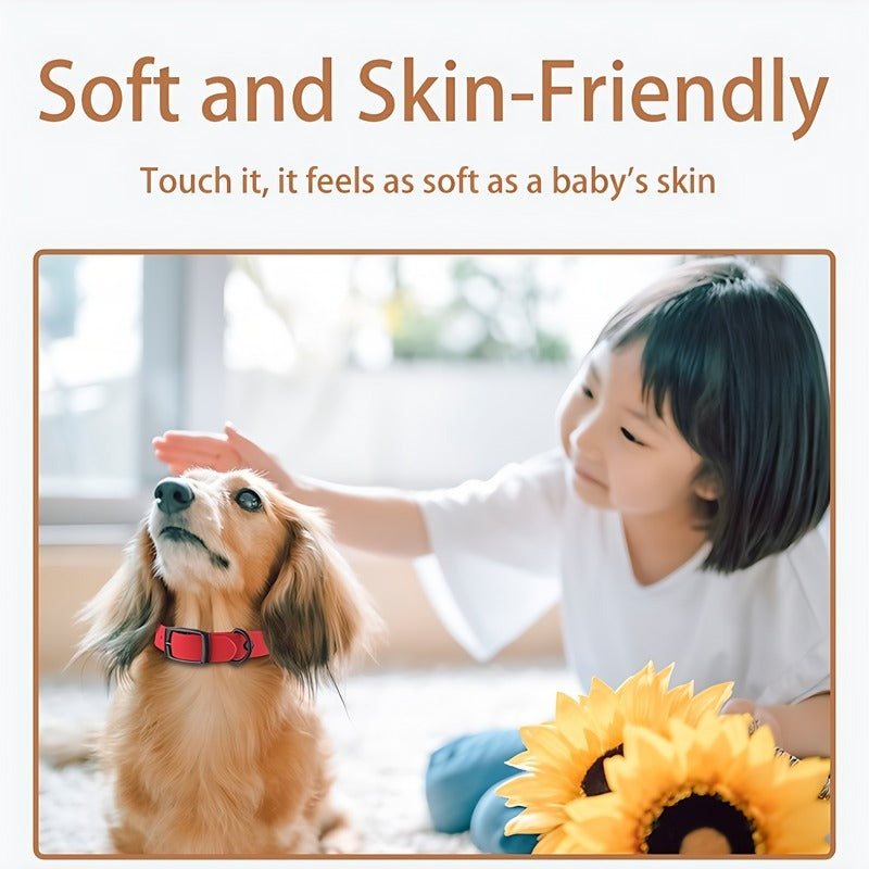 Silicone Pet Collar and Leash Set Easy