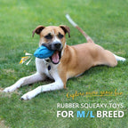Dog Toy - Rubber Rugby Ball Wear-Resistant Bite-Resistant Ball
