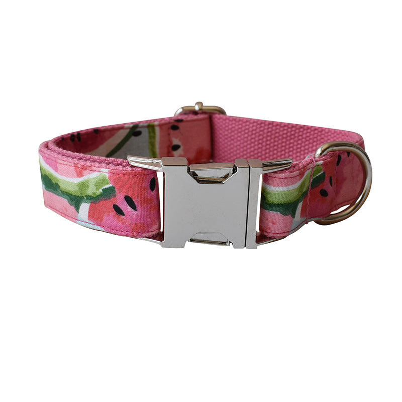 Printed Dog Collar and Leash