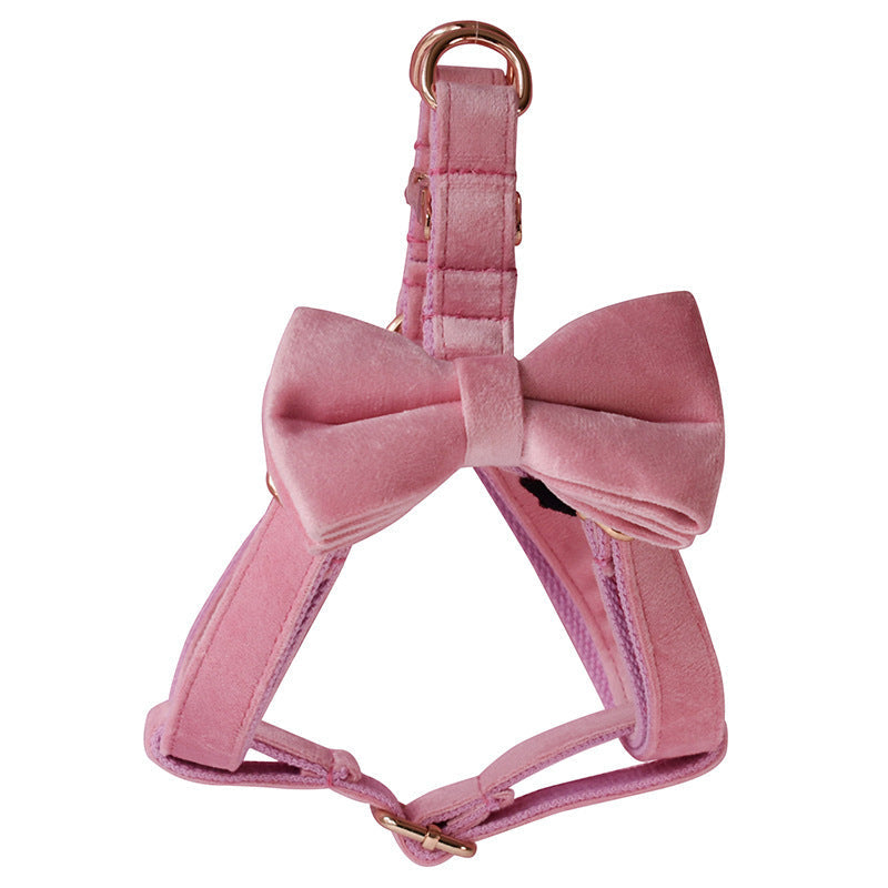 Pet Chest Harness and Leash Dog Collar and Leash Set