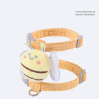 Soft Petsafe Harness Yellow Plaid Bee Leash Set - Adjustable Lightweight