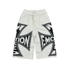 Mixed Emotions Grey “Classic” 3/4 Shorts
