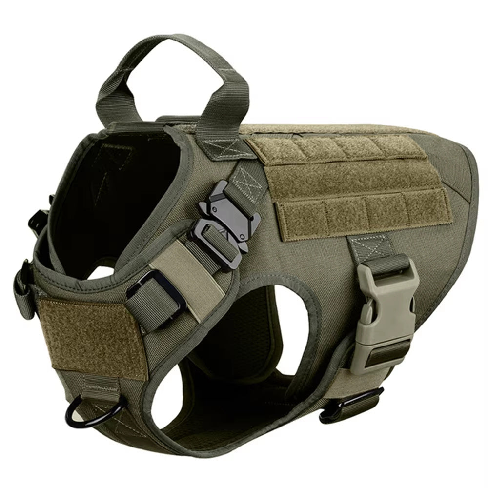 Tactical Dog Harness Nylon Pet Training Vest