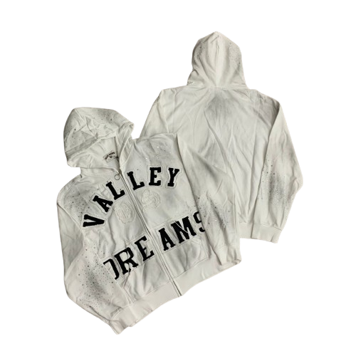 Vale Forever White Dreams Back Graphic Hoodie Hover Image