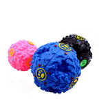 Dog Treat Trainning Food Dispenser Toy - Squeaky Giggle Ball