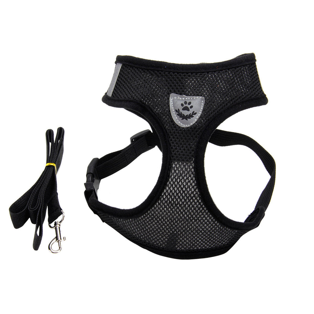 Dog Harness and Leash Fashionable High-end Multi-colour