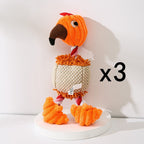 Dog Toy Corduroy Chew Toys - Squeaky Plush Animals
