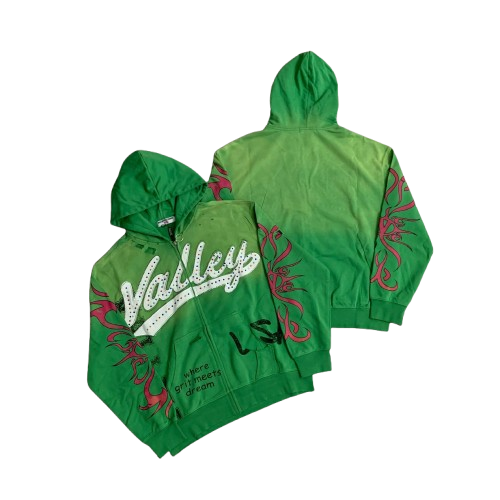 Vale Forever Green Valley Dreams Graphic Hoodie Hover Image